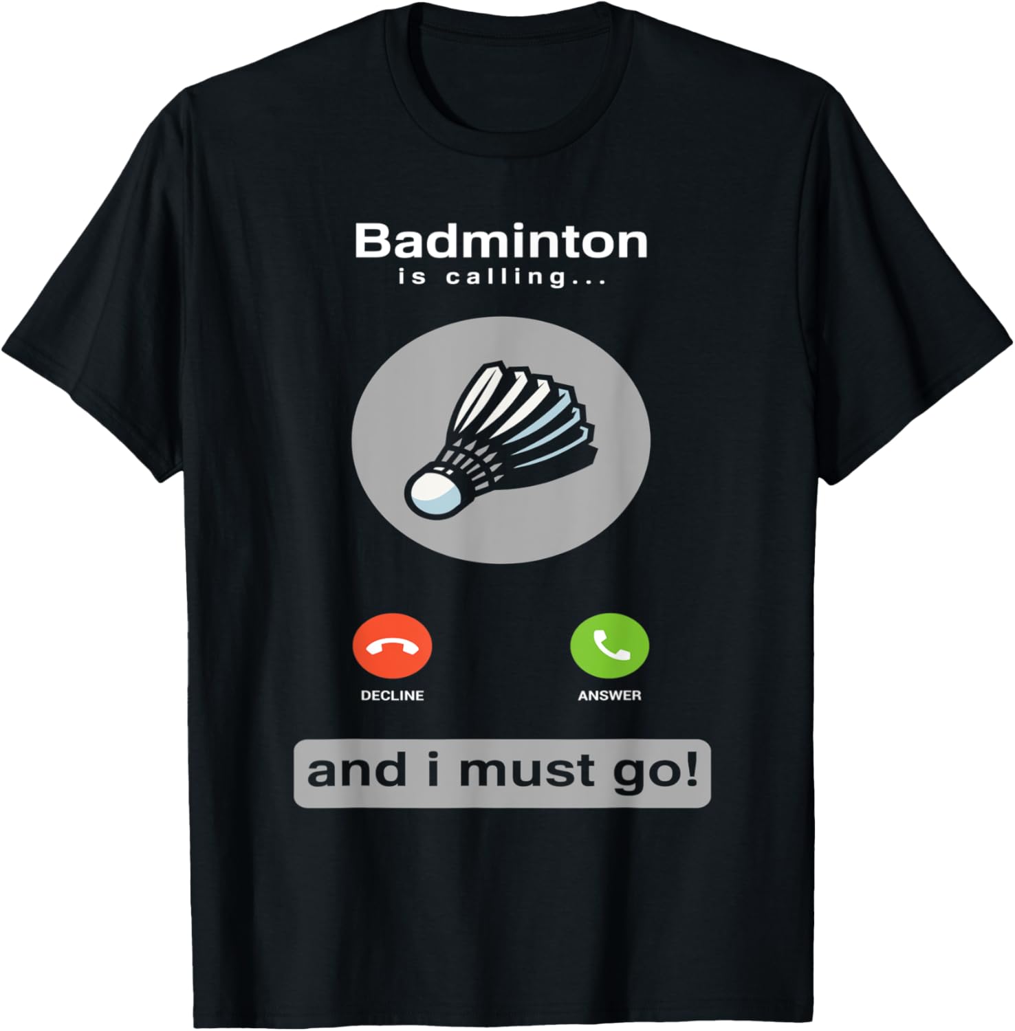 Badminton Quotes Short - Zabawna koszulka do badmintona, cytat o