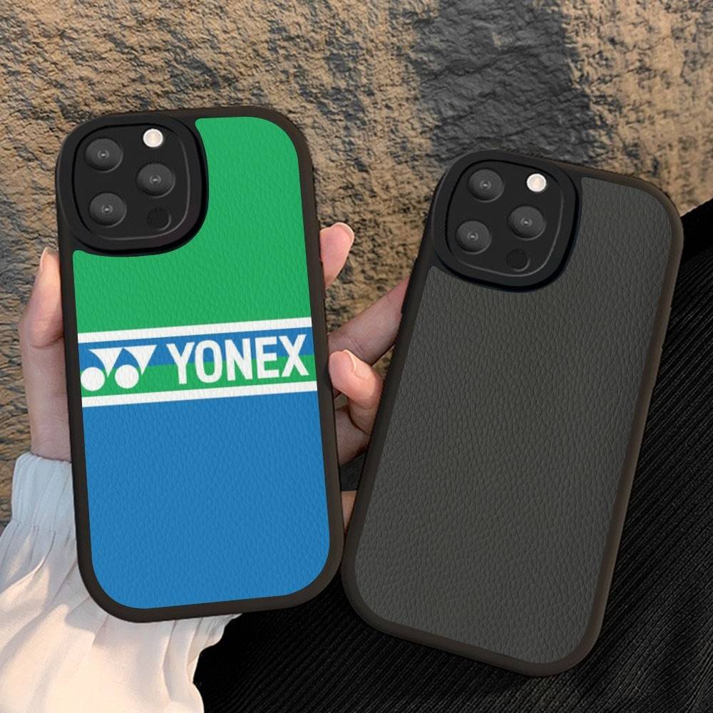 Badminton Yonex Original - Modne skórzane etui na telefon Y-Yonex
